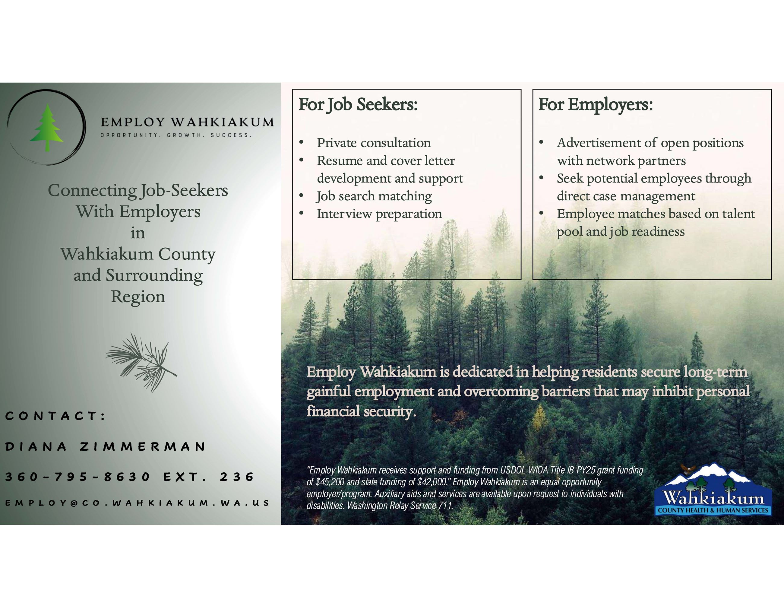 Employ Wahkiakum Flyer